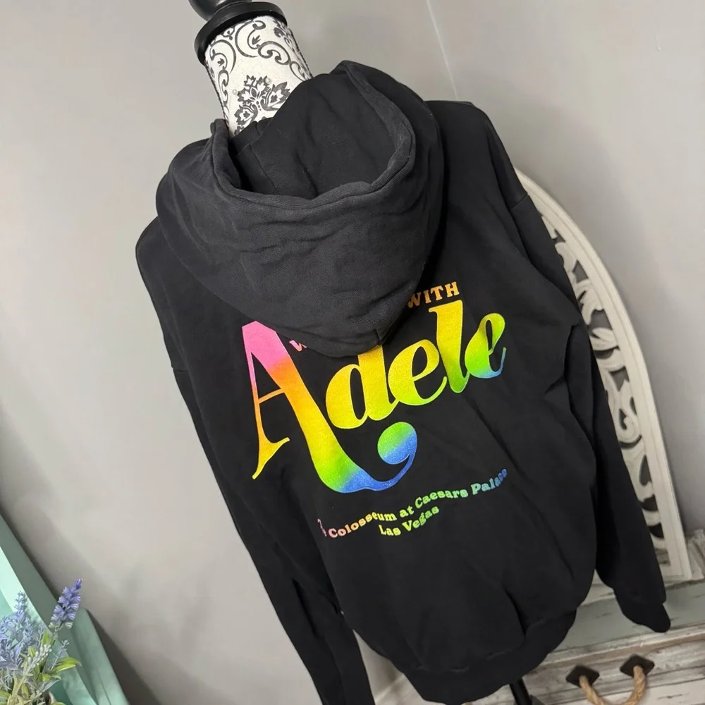Weekends With Adele Official Merch Hoodie Caesar's Palace Las Vegas LGBTQ Pride - Picture 7 of 13